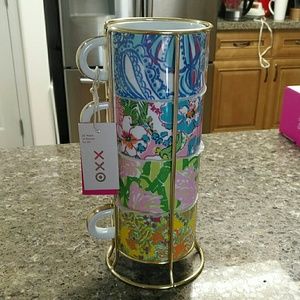 Lilly Pulitzer  Porcelain Espresso Mugs